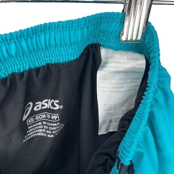 ASICS teal women’s running shorts Sz XS - Picture 4 of 4